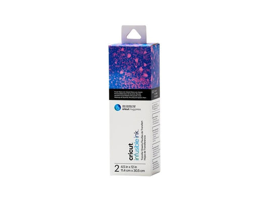 Cricut Film thermocollant Joy Infusible Ink 2 pièces, Bleu / Rose