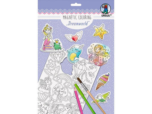 URSUS Papier magnétique Dreamworld A4, 100 g/m²,  2 Pièce/s, Blanc