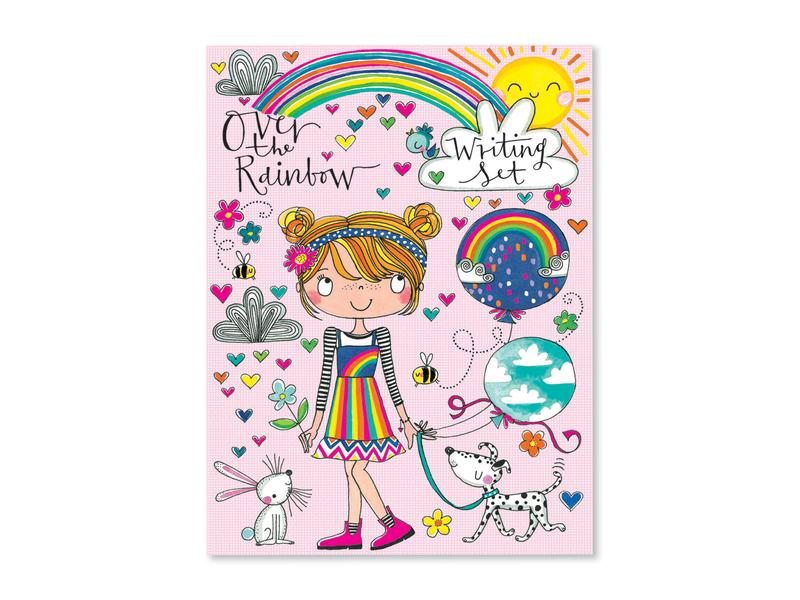 Rachel Ellen Kits de papier à lettre Rainbow