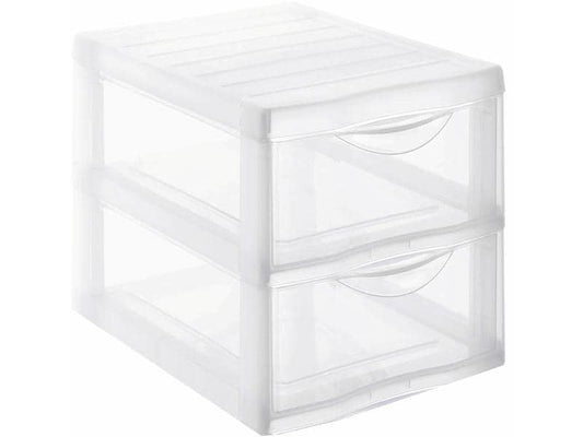 Sundis Boîte à tiroirs A4 Oragamix Transparent