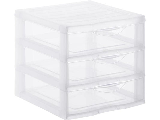 Sundis Boîte à tiroirs A6 Orgamix Transparent