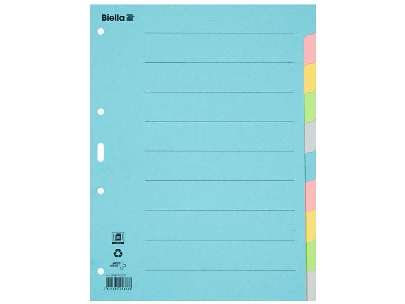 Biella Registre A4 Carton 10 pièces