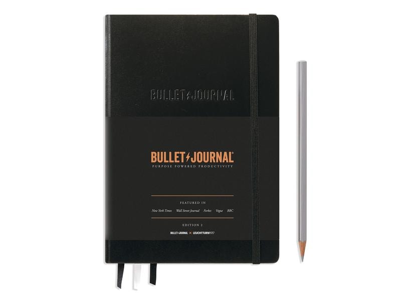 Leuchtturm Bloc-notes Bullet Journal Edition 2, A5, Pois, Noir