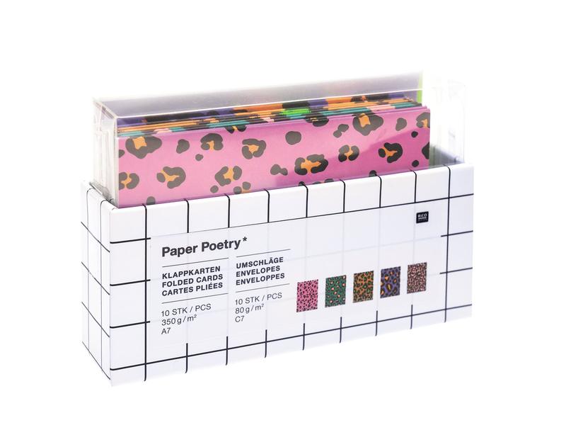 Rico Design Carte vierge Leo C7/A7, 10 pièces