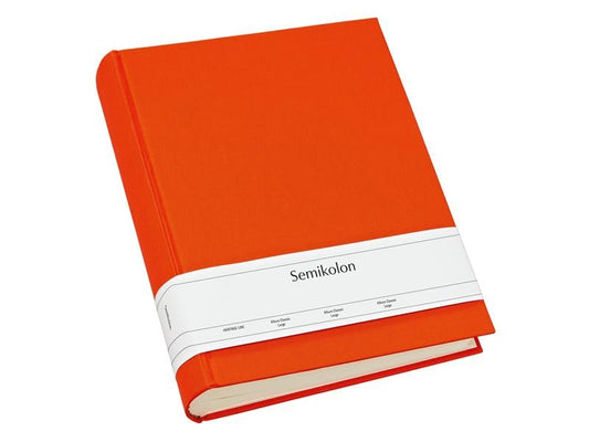 Semikolon Album photo Classic Large 24.5 cm x 30.5 cm Orange