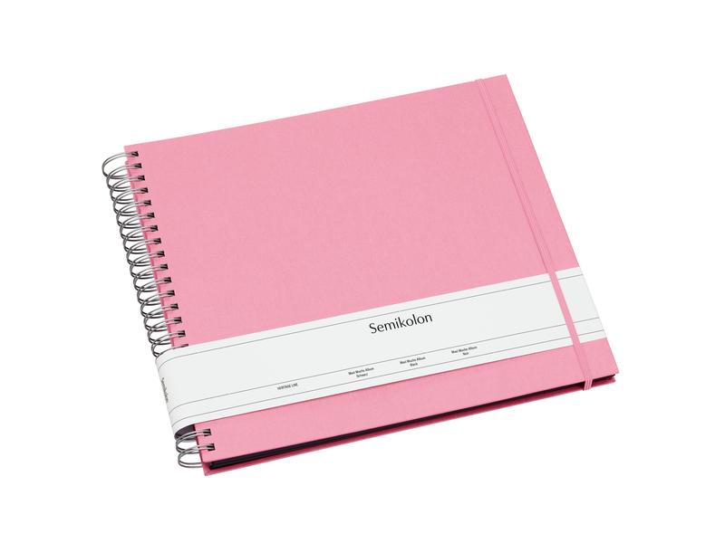 Semikolon Album photo Maxi Mucho Pages roses, noires