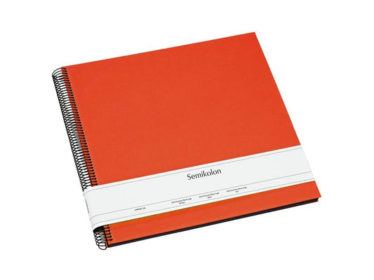 Semikolon Album photo 34.5 x 33.2 cm Orange, 50 pages noires