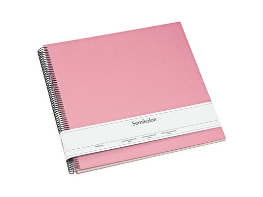 Semikolon Album photo 34.5 x 33.2 cm Rose, 50 pages blanc crème