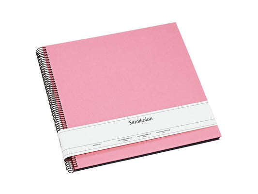 Semikolon Album photo 34.5 x 33.2 cm Rose, 50 pages noires