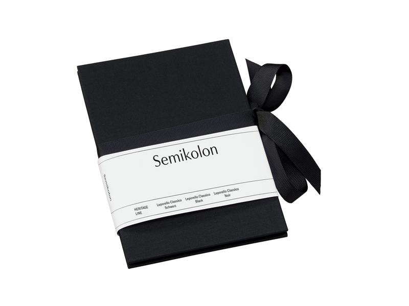 Semikolon Album photo Leporello Classico Noir