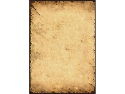 Sigel Papier à motif History A4, 90 g, 50 feuilles, brun