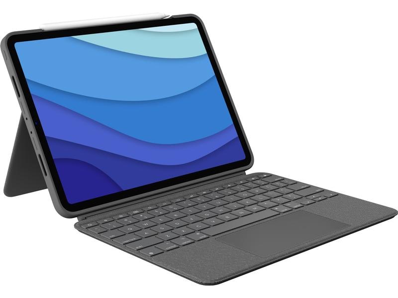 Logitech Couvre-clavier pour tablette Combo Touch iPad Pro 11" 1.-4. Gen