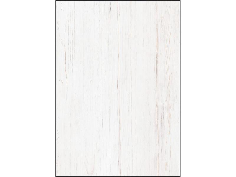 Sigel Papier à motif Bois A4, 200 g, 50 feuilles, blanc