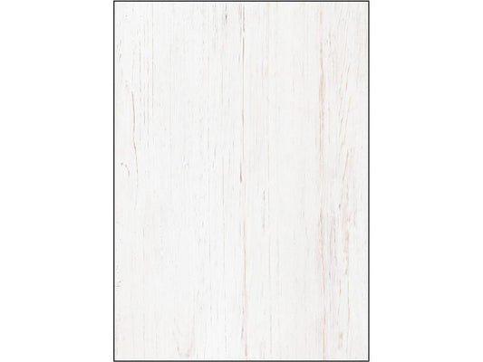 Sigel Papier à motif Bois A4, 200 g, 50 feuilles, blanc