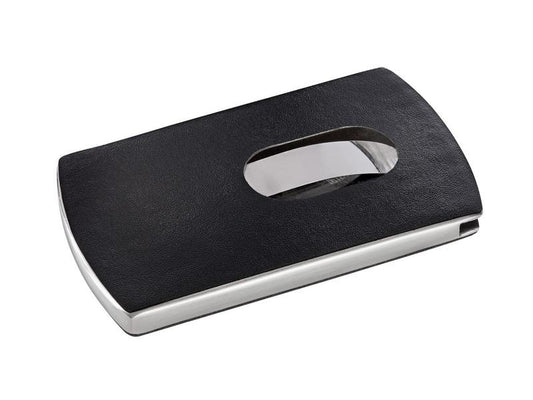 Sigel Étui pour cartes de visite  6 x 10.1 x 1.3 cm, noir/argenté