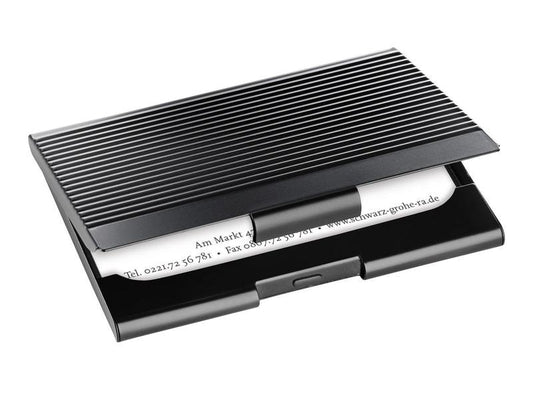 Sigel Étui pour carte de crédit 9.5 x 6.2 x 7 cm, noir