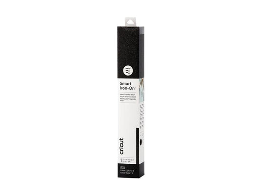 Cricut Film thermocollant Smart Glitter 33 x 91 cm, 1 pièce, noir