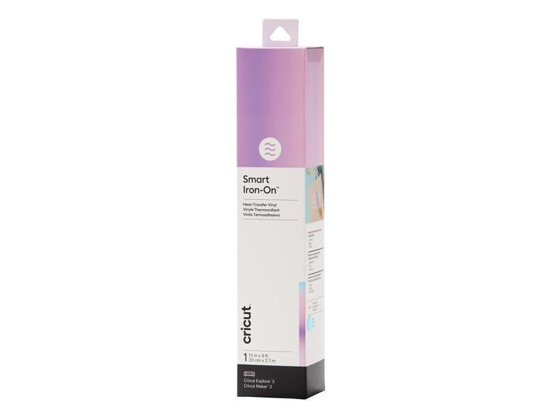 Cricut Film thermocollant Smart Holo 33 x 273 cm, 1 pièce, Transblue