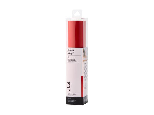Cricut Film de vinyle Smart Permanent 33 x 366 cm, 1 Pièce/s, Rouge