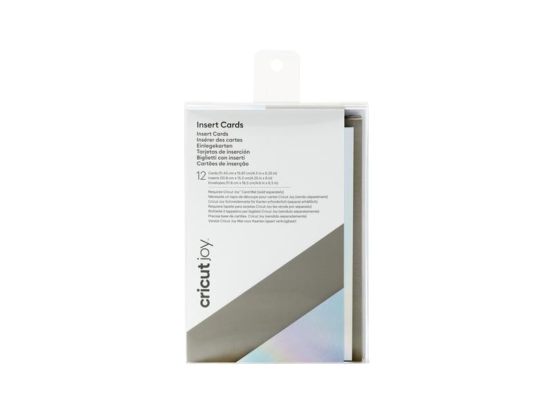 Cricut Carte vierge Joy Grau/Schwarz