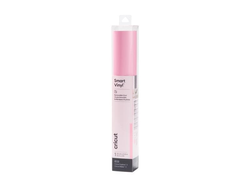 Cricut Film de vinyle Smart détachable 33 x 91 cm, 1 Pièce/s, Rose