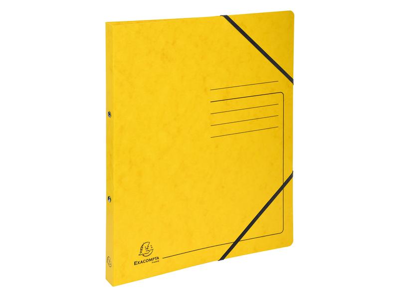 Exacompta Classeur à anneaux Top Color A4 2 cm, Jaune