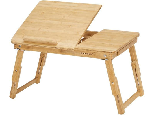 Songmics Supports d’ordinateur portable Avec tiroir 15 "
