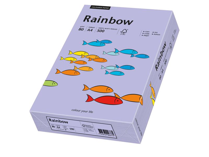 Rainbow Papier pour photocopie Rainbow 80 g/m² A4, violet
