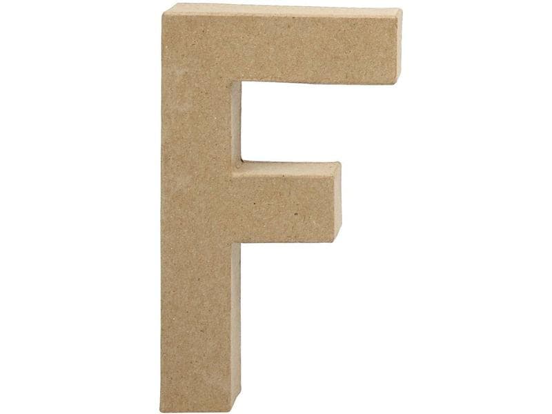 Creativ Company Lettre en carton F 20.5 cm