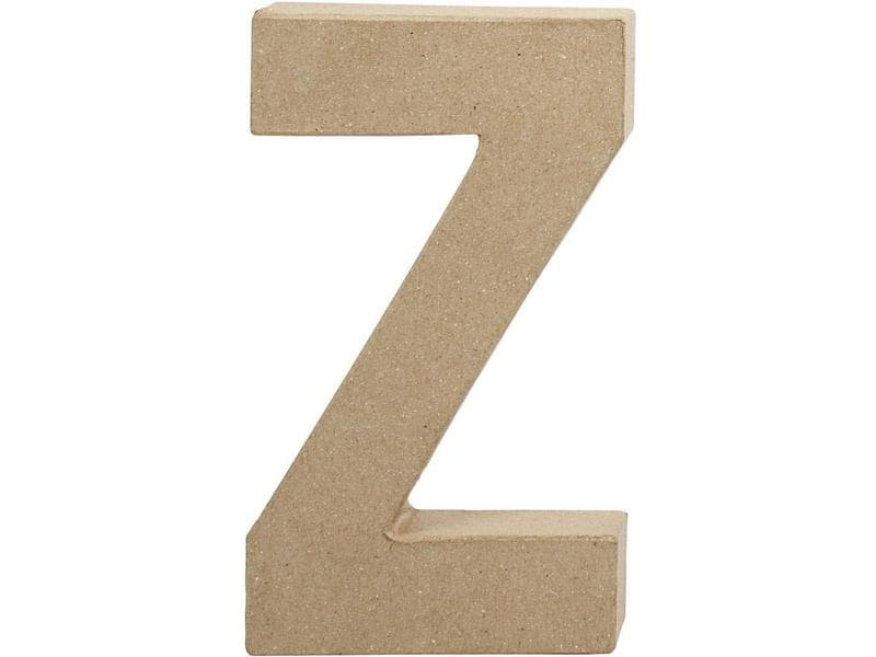 Creativ Company Lettre en carton Z 20.2 cm