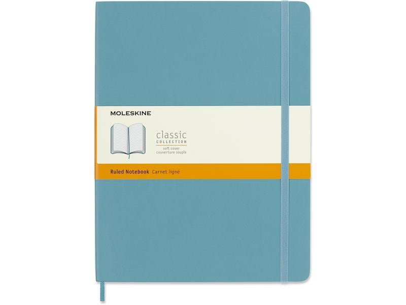 Moleskine Bloc-notes Classic XL Softcover Bleu clair