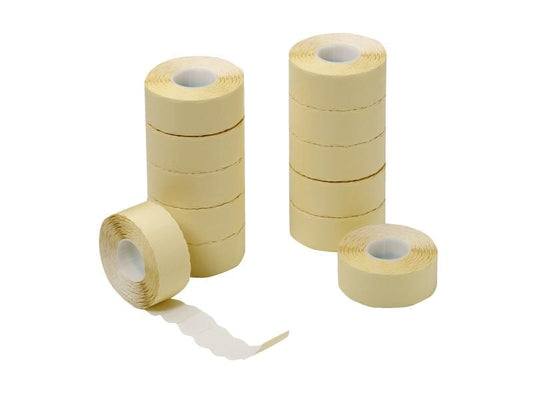 Herlitz Étiquette de prix 2 lignes, 26 x 16 mm, 1'200 pièces