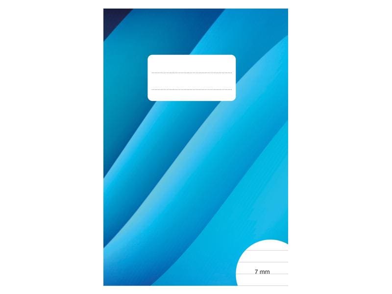 Büroline Cahier d'école sans marge, E6, ligné, 25 pièce