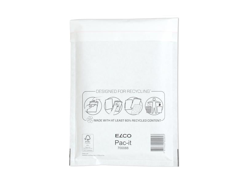ELCO Pochette rembourrée à bulles d’air 20 x 27 cm 100 pièces