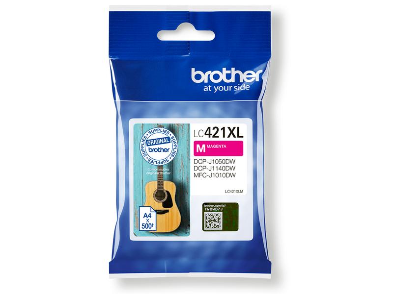 Brother Encre LC421XLM Magenta