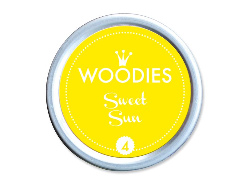 Woodies Tampon encreur Jaune
