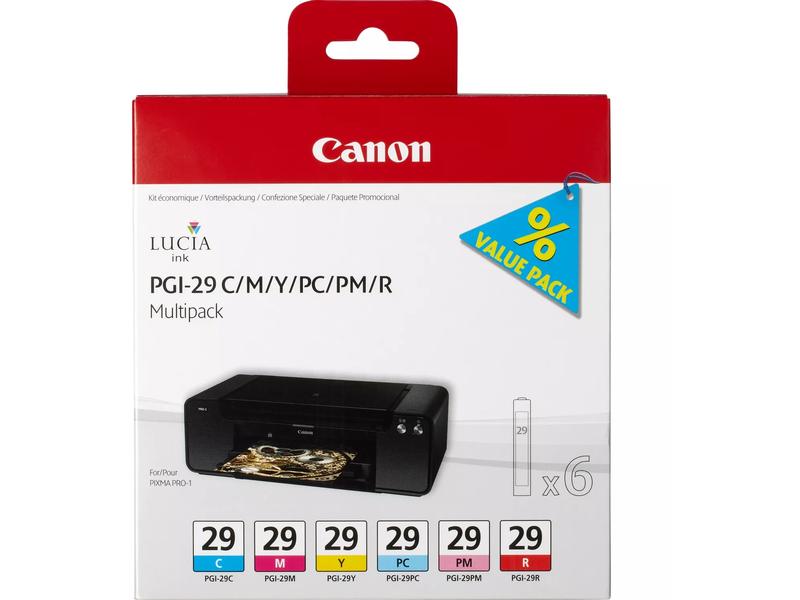 Canon PGI-29 Multipack CMY, PC, PM, R