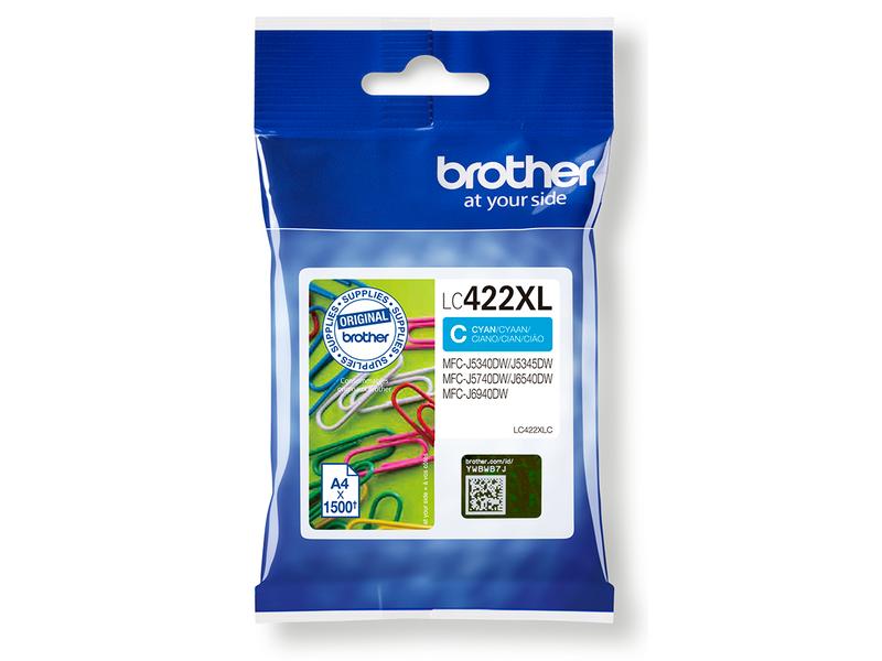 Brother Encre LC-422XLC Cyan