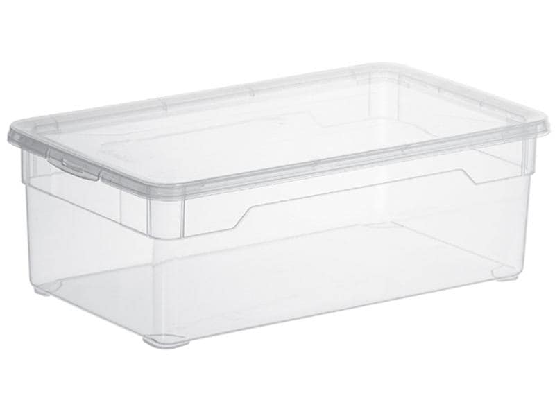 Rotho Boîte de rangement Clearbox Lady Shoe Transparent