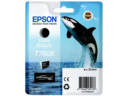 Epson Encre T7608 noir
