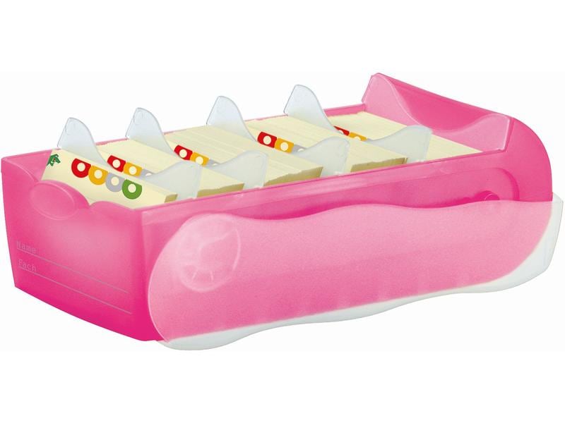 HAN Boîte à fiches Croco A8, Rose