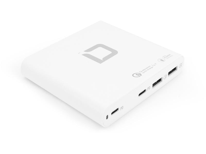 DICOTA Bloc d’alimentation 120 W USB-C Universal Pro EU + UK