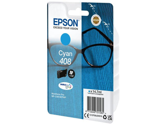 Epson Encre 408 / C13T09J24010 Cyan