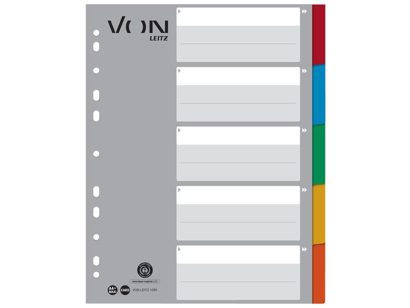 VON Registre 5 onglets, A4, 1-5