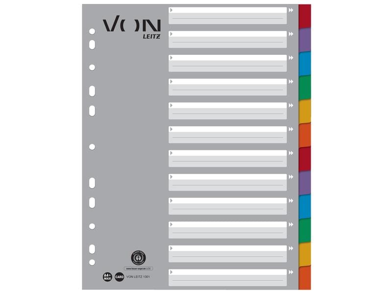 VON Registre 12 onglets, A4, 1-12