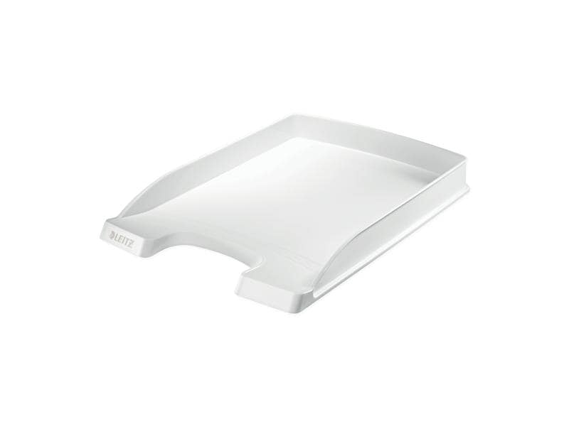 Leitz Panier Plus plat Blanc