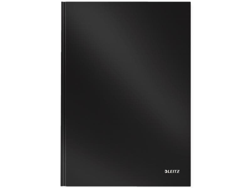 Leitz Bloc-notes Solid A4, À lignes, Noir