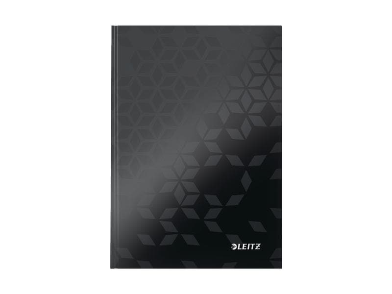 Leitz Bloc-notes WOW A5, À lignes, Noir