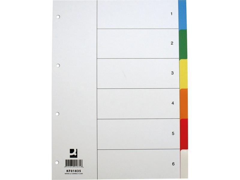 CONNECT Registre A4 6 onglets