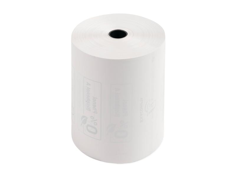 Exacompta Rouleau de papier thermique 80 x 60 x 12 mm, 44 m, 10 pièces
